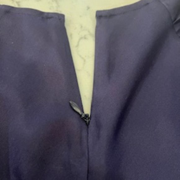 Thomas Pink London - Silk Top - Navy - Picture 7 of 7